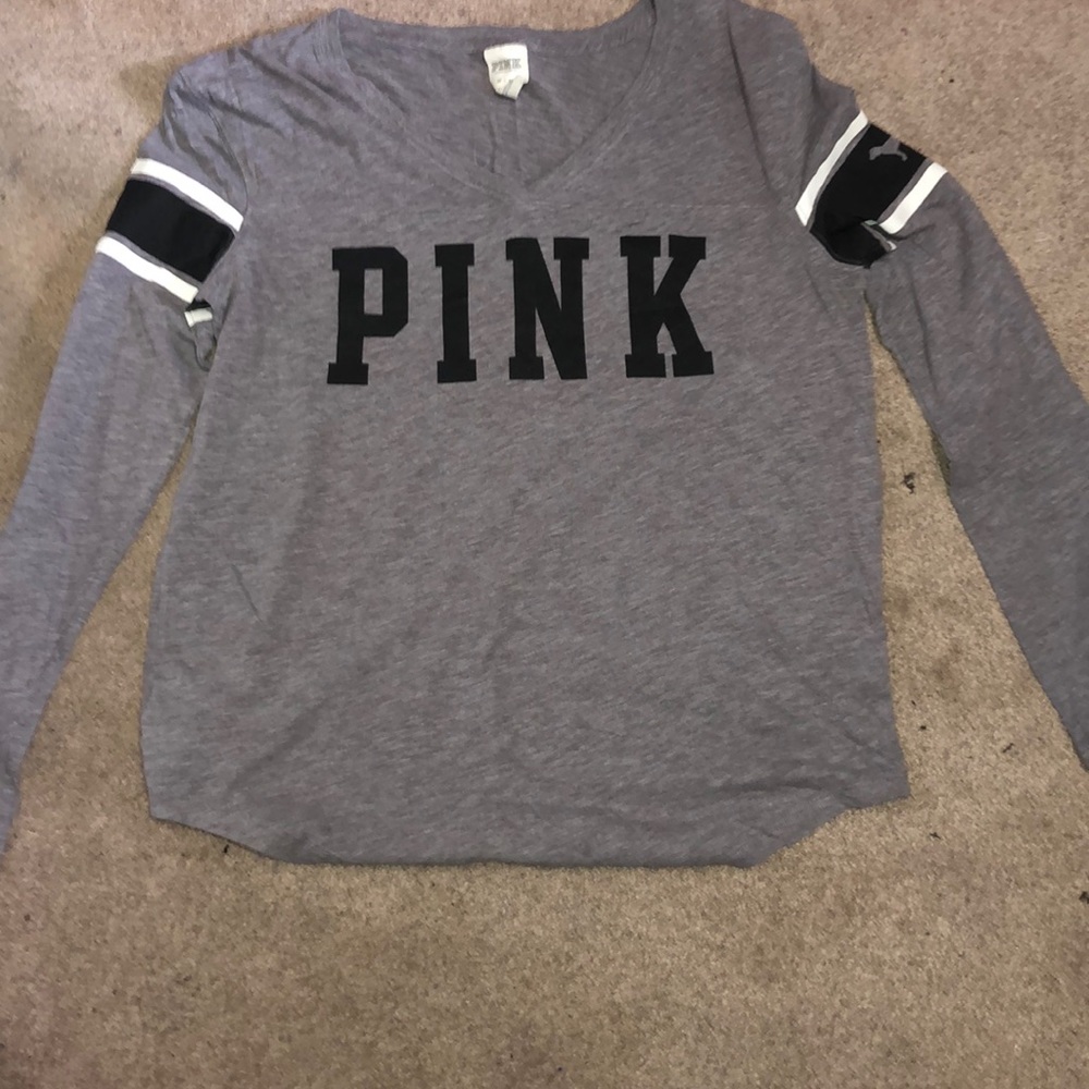 Pink quarter sleeve shirt